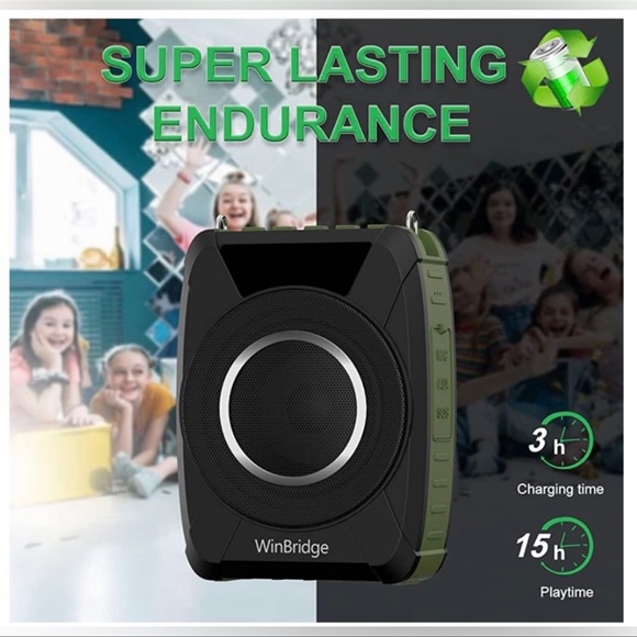 PA System/Voice Amplifier Wireless Mic Headset
Bluetooth 5.0 - Picture 9 of 12